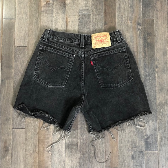 Levi's Pants - Vintage Levi’s 560 custom cut off jean shorts!!!